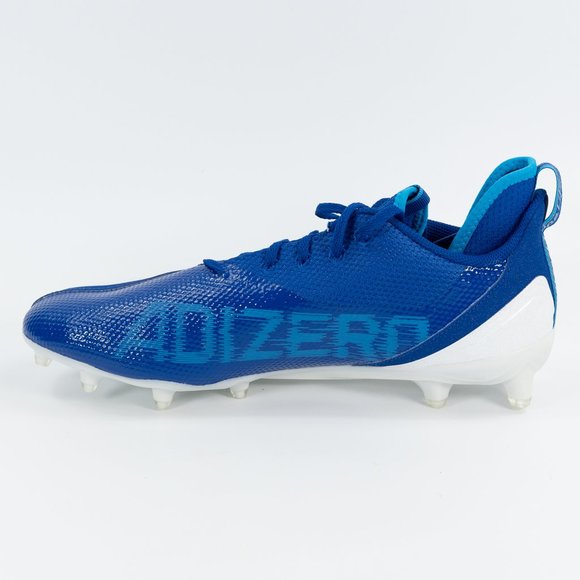 Adidas Adizero Scorch \'Royal Blue Cloud White\' FX2086 Football Cleats size 13